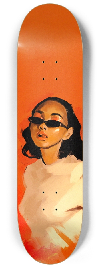 SUMMER VIBES 8-1/4 Skateboard Deck