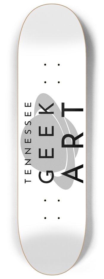 TennesseeGeekArt  8-1/4 Skateboard Deck