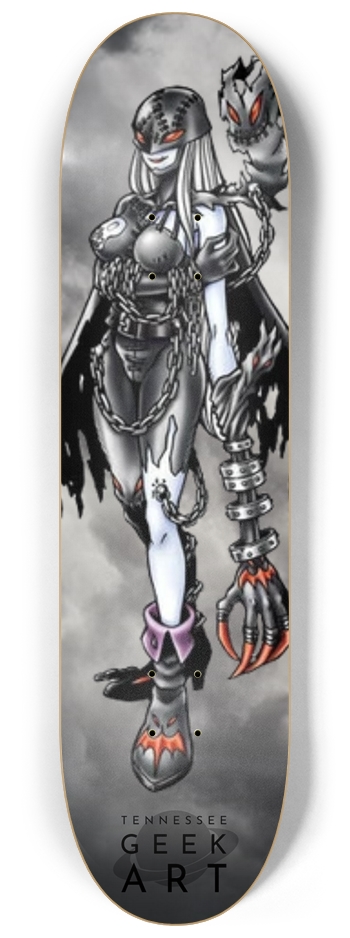 Lady Devimon 8-1/4 Skateboard Deck