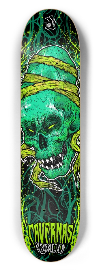 Cavernas Resurrection 7-1/2 Skateboard Deck