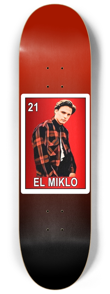 Blood In Blood Out Skateboard Loteria Skateboard 8-1/4 Skateboard Deck