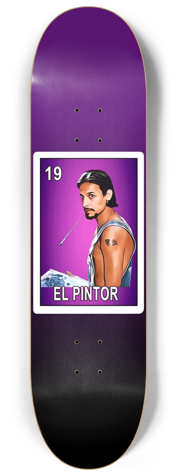 Loteria Skateboard Blood In Blood Out Skateboard  8-1/4 Skateboard Deck