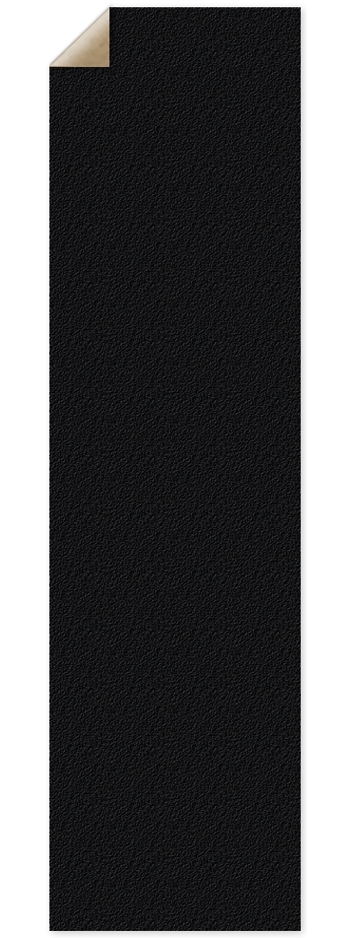 Rich Black Custom Griptape 9 x 33 Inch Griptape