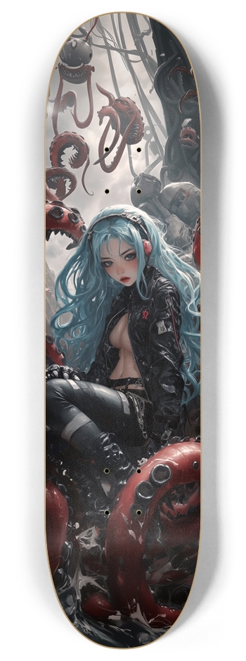 Octopus print art Skateboard 8 Inch Skateboard Deck