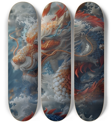 Dragon Master Chinese wall deck Skateboard Series