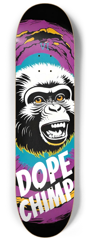 DOPE Chimp 06 8-1/4 Skateboard Deck