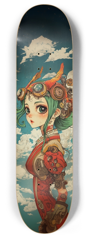 Vintage anime Skateboard 8 Inch Skateboard Deck