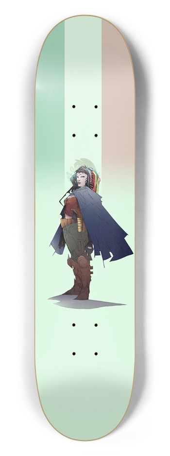 Scrimshaw - Mariposa 7.5" 7-1/2 Skateboard Deck