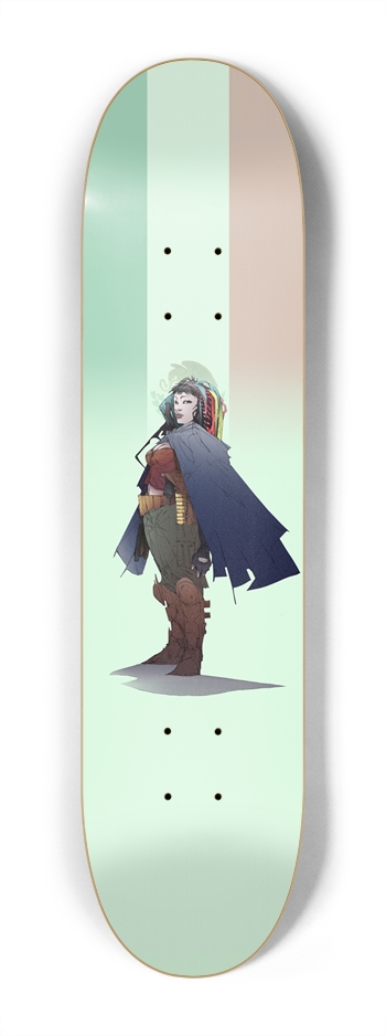 Scrimshaw - Mariposa 7.25" 7-1/4 Mini/Kid Skateboard