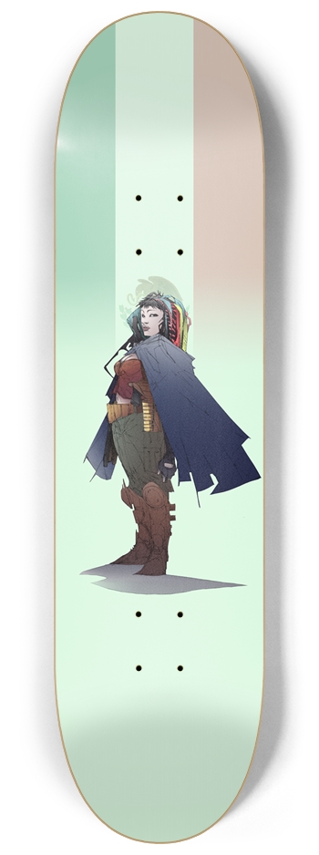 Scrimshaw - Mariposa 8" 8-1/4 Skateboard Deck