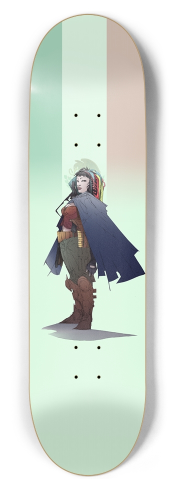 Scrimshaw - Mariposa 8.5" 8-1/2 Skateboard Deck