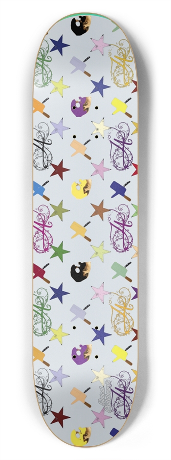 775 confetti 7-3/4 Skateboard Deck