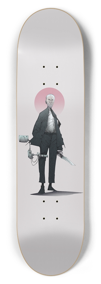 Scrimshaw - Saigo 8.5" 8-1/2 Skateboard Deck