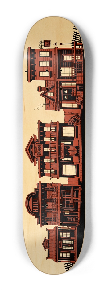 Lead Cityscape 7-1/4 Mini/Kid Skateboard