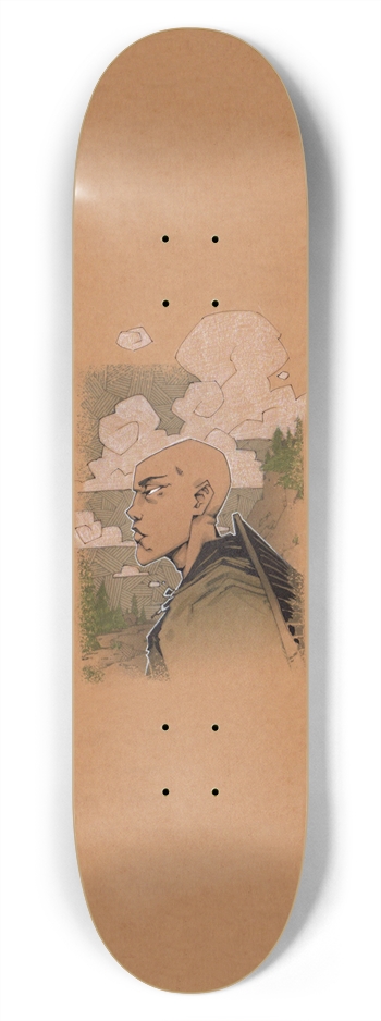 Lead City - Jai Long 7.75" 7-3/4 Skateboard Deck