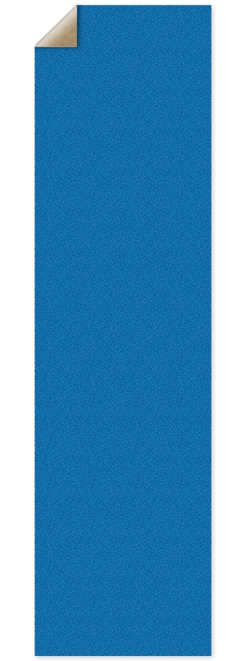 Spanish Blue Custom Griptape 9 x 33 Inch Griptape