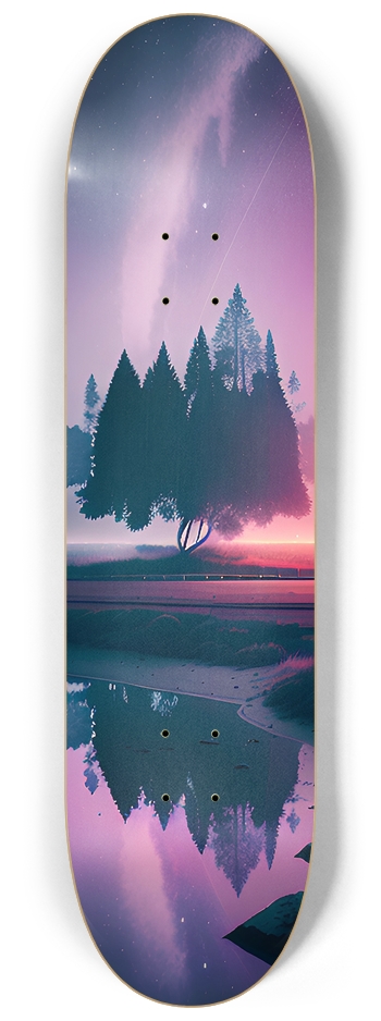 Dream Land - Custom Skateboard 8-1/4 Skateboard Deck