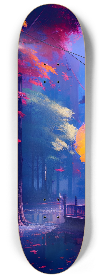 Dream Land - Custom Skateboard 8-1/4 Skateboard Deck
