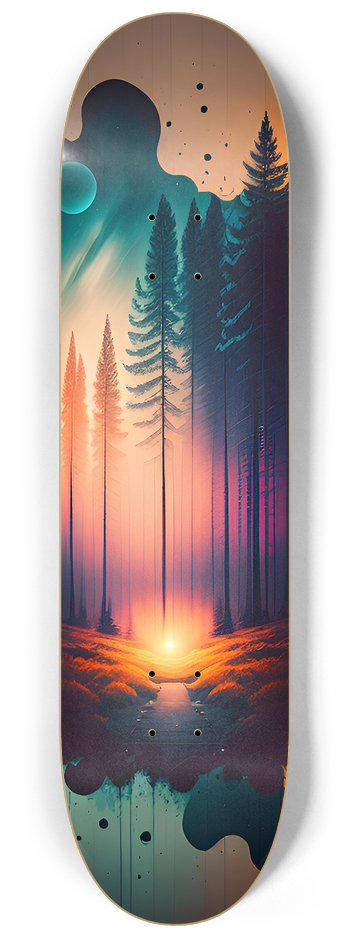 Dream Land - Custom Skateboard 8-1/4 Skateboard Deck