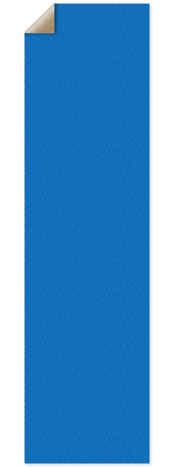 True Blue Custom Griptape 9 x 33 Inch Griptape