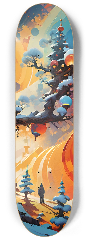 Dream Realm Custom Skateboard 8-1/4 Skateboard Deck