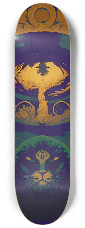 Dark Dreams - Custom Skateboard 8-1/4 Skateboard Deck