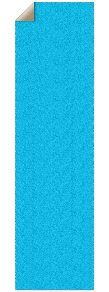 Vivid Sky Blue Custom Griptape 9 x 33 Inch Griptape