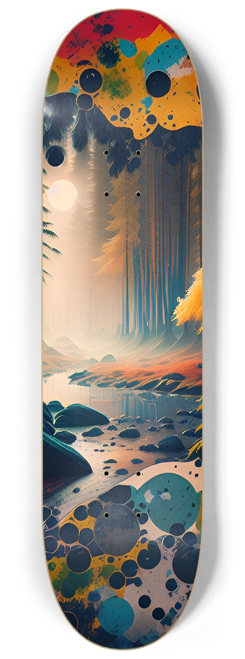 Dream Land - Custom Skateboard 8-1/4 Skateboard Deck