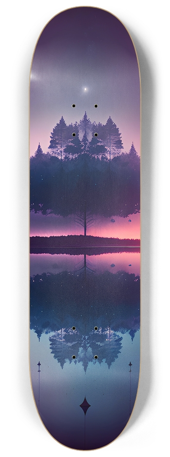 Dream Land - Custom Skateboard 8-1/4 Skateboard Deck