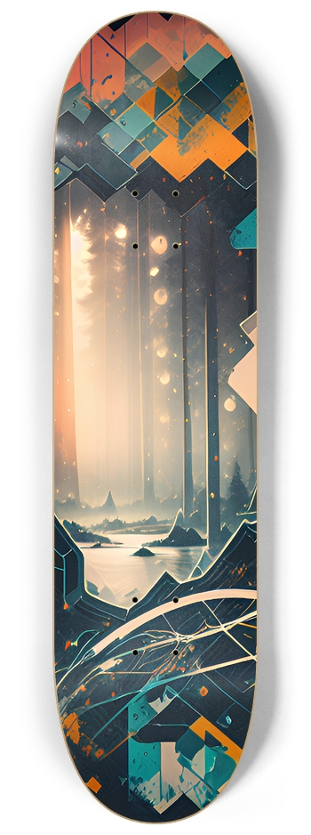 Dream Land - Custom Skateboard 8-1/4 Skateboard Deck