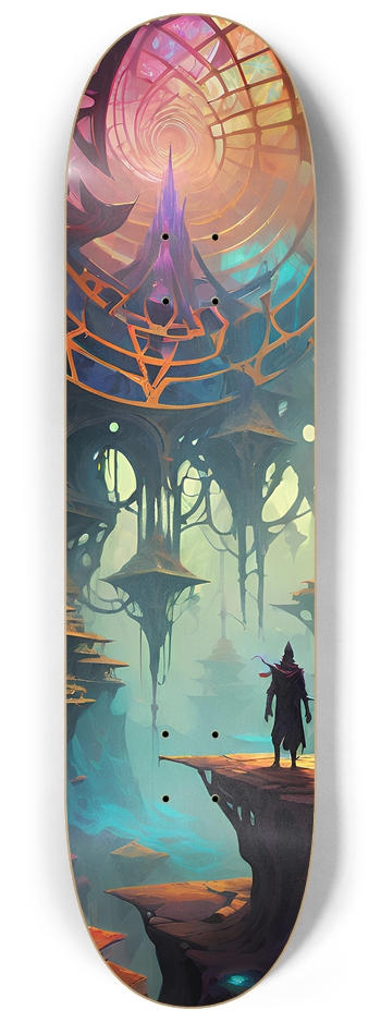 Dream World - Custom Skateboard 8-1/4 Skateboard Deck
