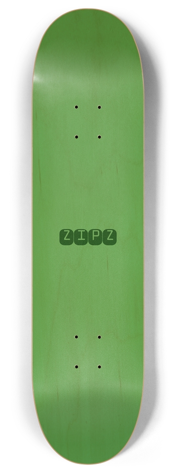 ZIPZ 50/50 Deck 8 Inch Skateboard Deck