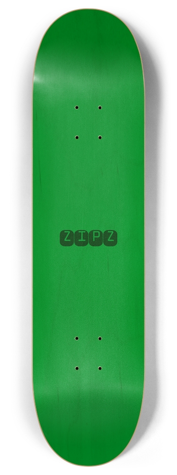 ZIPZ 50/50 Deck 8 Inch Skateboard Deck