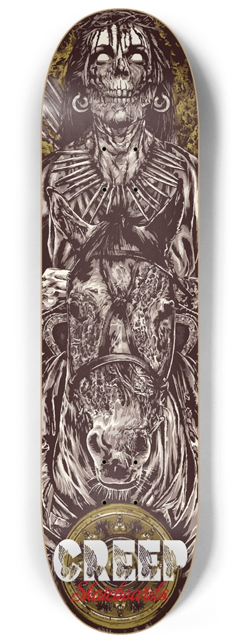 Apocalypse Plaque 8-1/4 Skateboard Deck