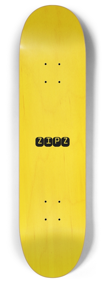 ZIPZ 50/50 Deck 8 Inch Skateboard Deck