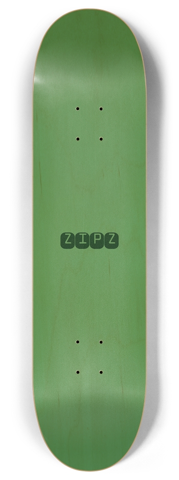 ZIPZ 50/50 Deck 8 Inch Skateboard Deck