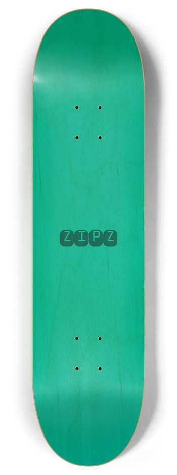 ZIPZ 50/50 Deck 8 Inch Skateboard Deck