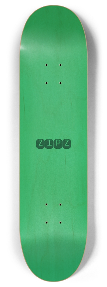 ZIPZ 50/50 Deck 8 Inch Skateboard Deck