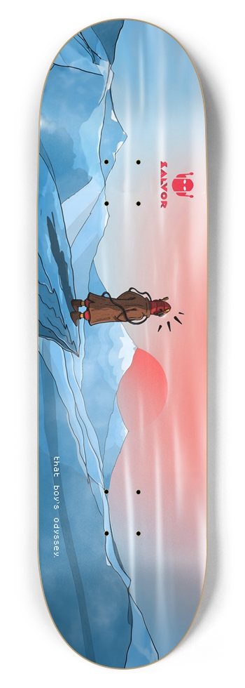 Salvor Odyssey Deck  8-3/4 Inch Skateboard