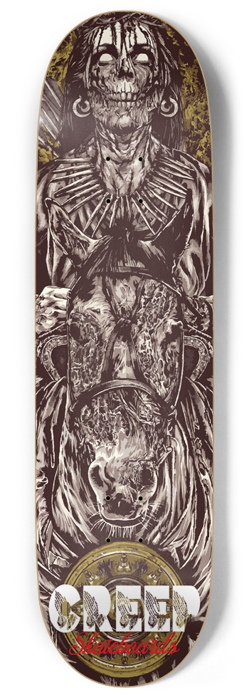 Apocalypse Plaque 9 Inch Skateboard