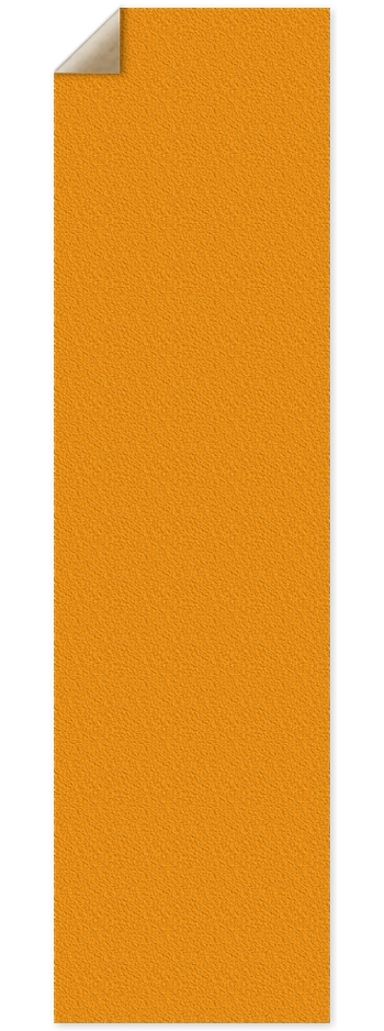Yellow Orange Metallic Custom Griptape 9 x 33 Inch Griptape