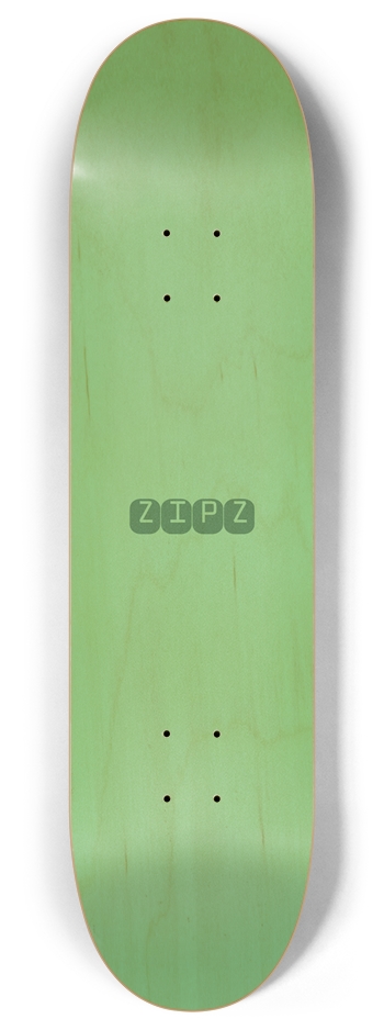 ZIPZ 50/50 Deck 8 Inch Skateboard Deck