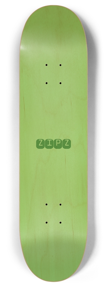 ZIPZ 50/50 Deck 8 Inch Skateboard Deck