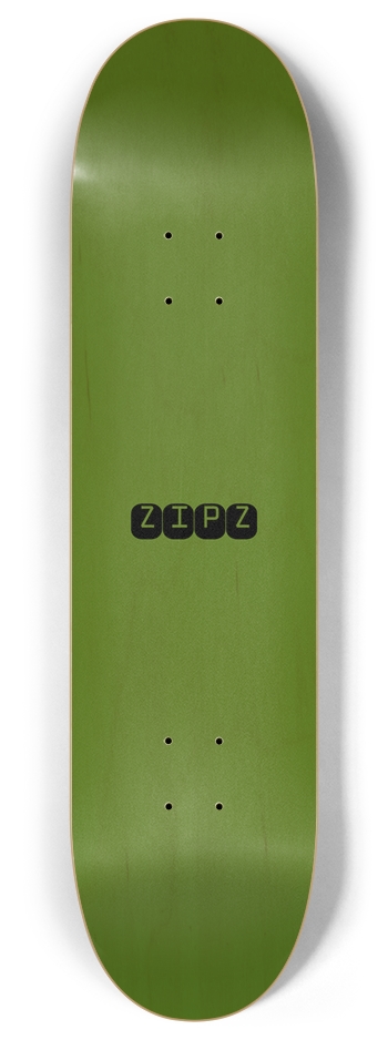 ZIPZ 50/50 Deck 8 Inch Skateboard Deck