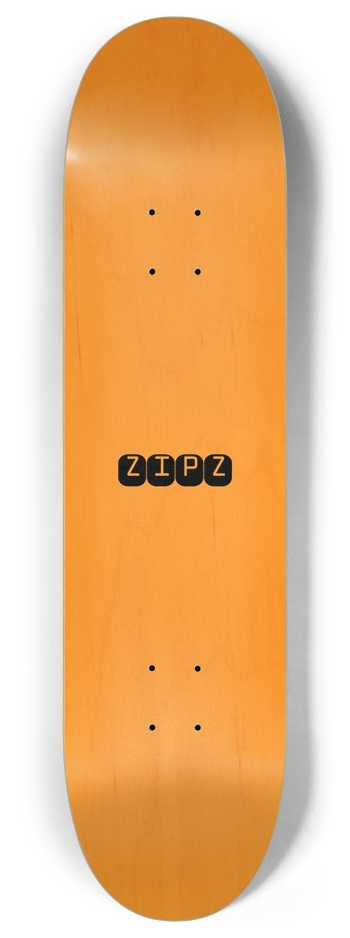 ZIPZ 50/50 Deck 8 Inch Skateboard Deck
