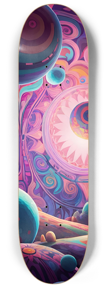 Pastel Balls - Custom Skateboard 8-1/4 Skateboard Deck