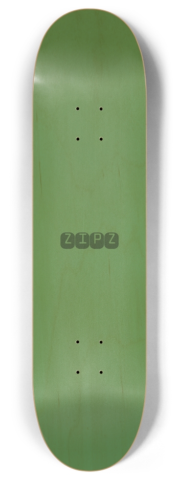 ZIPZ 50/50 Deck 8 Inch Skateboard Deck