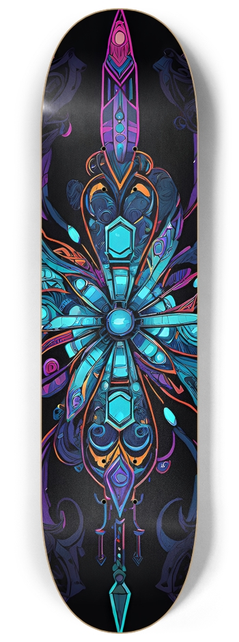 Spectacle in Blue - Custom Skateboard 8-1/4 Skateboard Deck