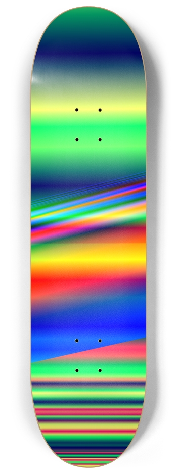 Gradient Colors - Custom Skateboard 8-1/4 Skateboard Deck