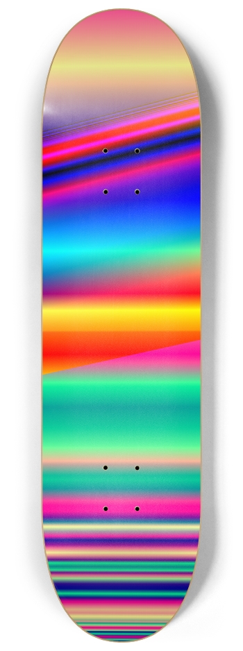 Gradient Colors - Custom Skateboard 8-1/4 Skateboard Deck